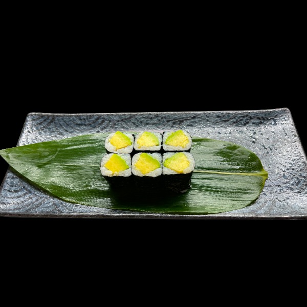(M5)84. Avocado Maki 6 stk