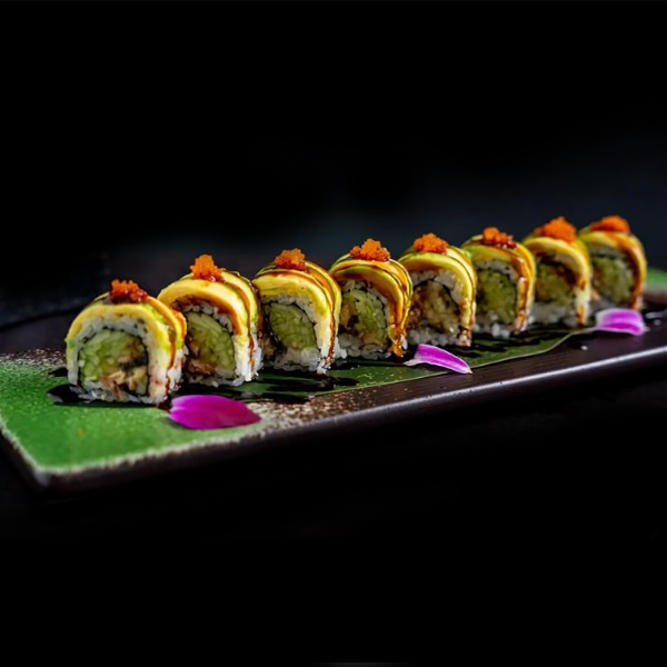 (T6)125. Green Drafon Roll 8 stk