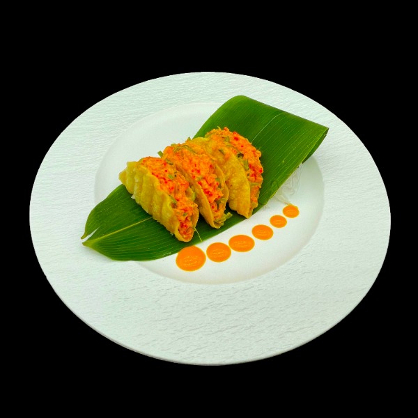 17. Lachs Taco 3 stk
