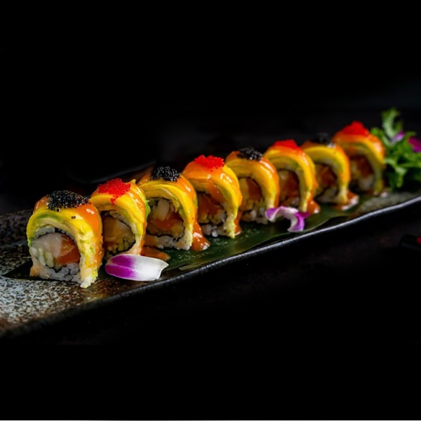 (T7)126. Gold Dragon Roll 8 stk