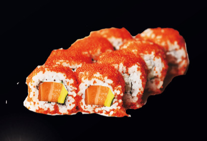 C26. Saumon avocat tobikko rogtr