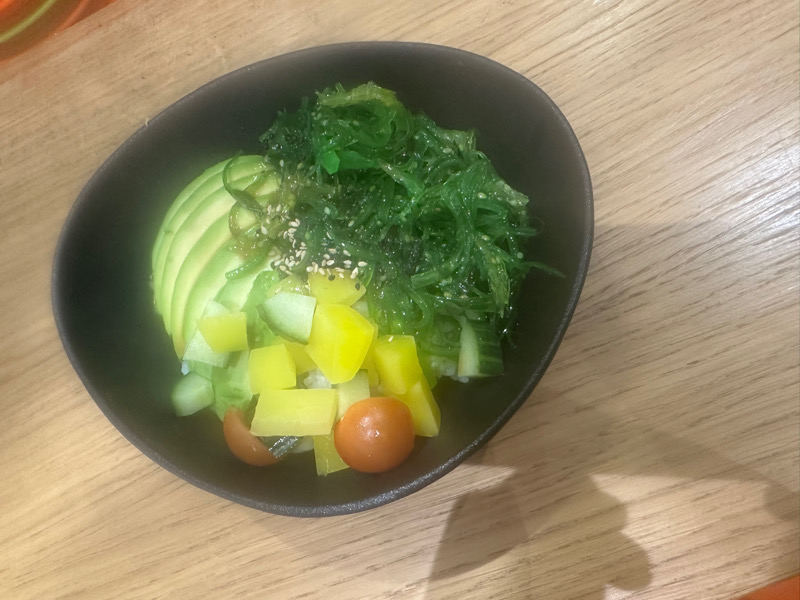 légumes de poke bowl
