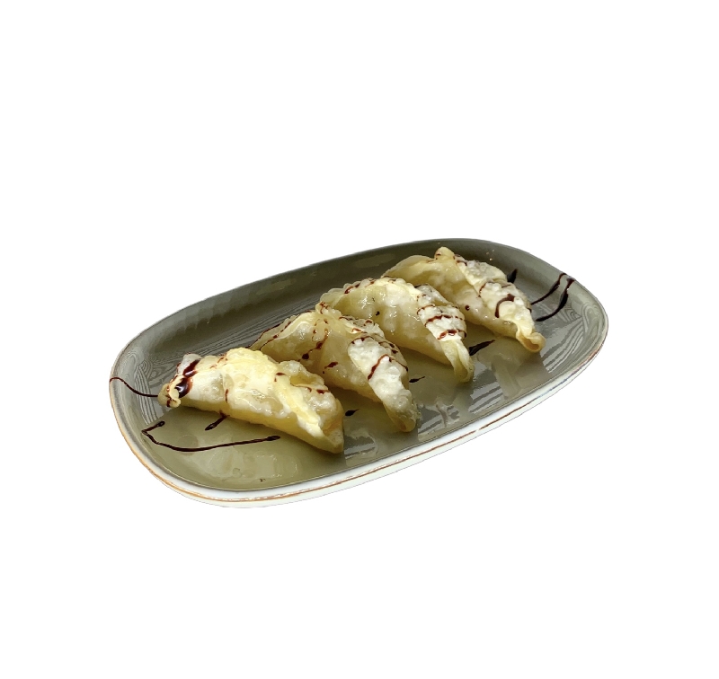 Mandu pomme , sauce chocolat 4pcs