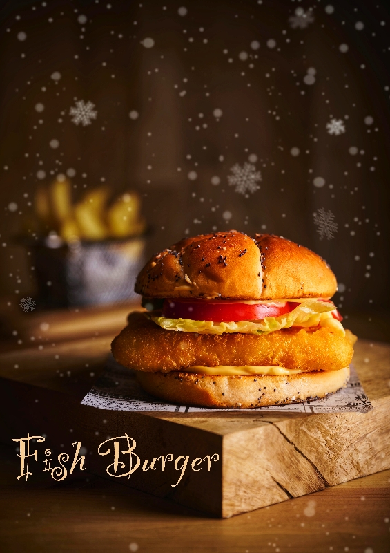 Fish Burger Coréen