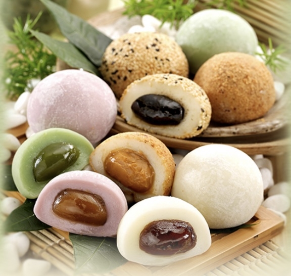 Mochi haricot rouge
