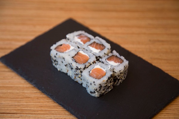 California saumon cheese