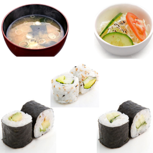 MENU NAGOYA (Vegetarien)