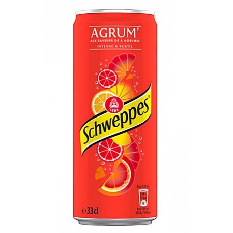Schweppes agrumes 33cl