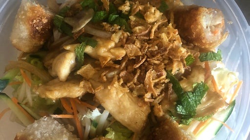 salade bobun au poulet