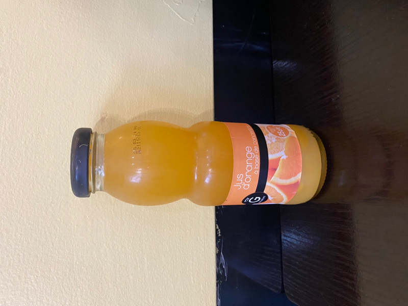 jus d’orange