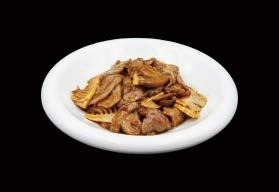 322. Manzo con bambu e funghi