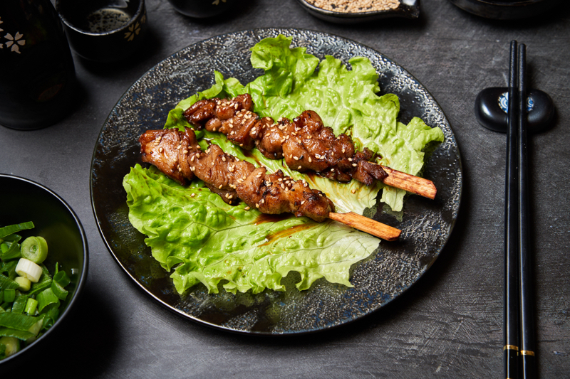 Brochettes de poulet (2 pcs)