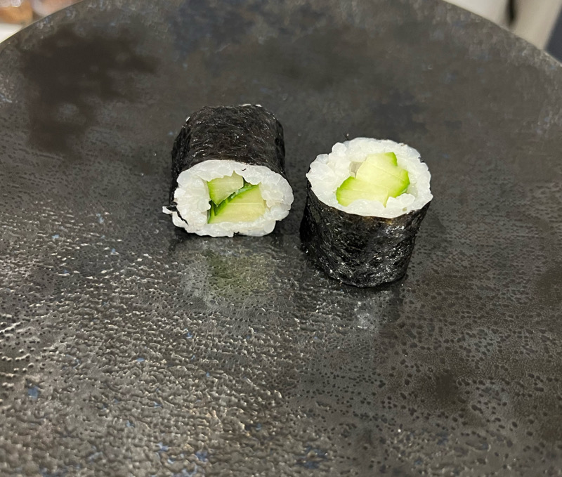 k6. 8 maki concombre