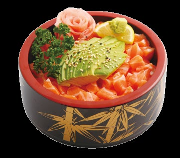 F4 Chirashi Tartare Saumon