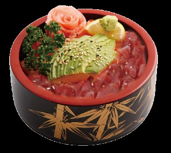 F5 Chirashi Tartare Thon