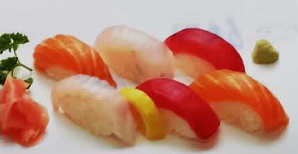 F5. 6 Sushi assortiment