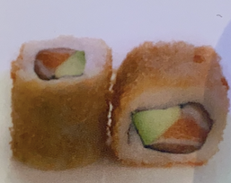 E9. California frit saumon (6 pièces)
