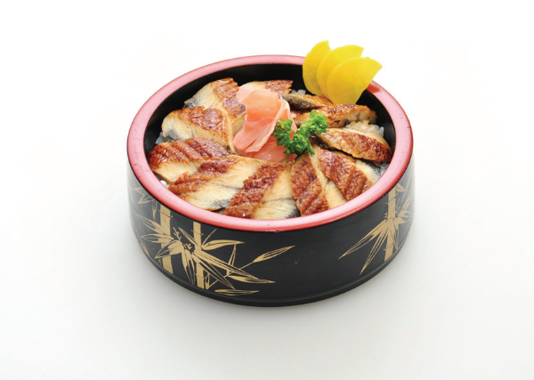Menu chirashi anguille