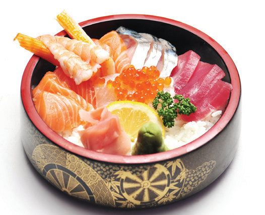 Menu chirashi royal