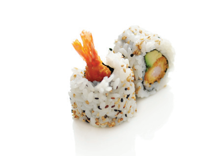 214 Ebi maki(crevettes)