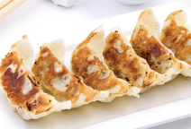 E3 Raviolis grillés (Poulet et légumes) (6 pièces)