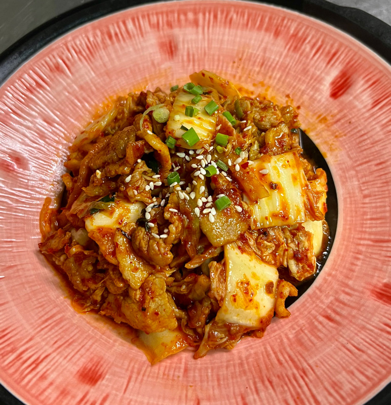 P1 Porc sauté au kimchi (piquant) 🌶