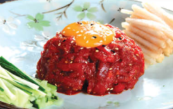 E14 Tartare de boeuf coréen ( piquant ) 🌶