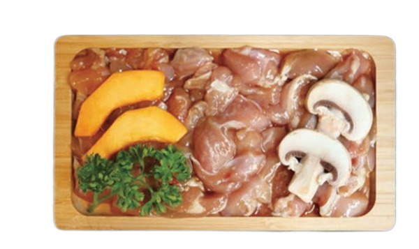 Poulet sans os mariné (halal) 1Pers