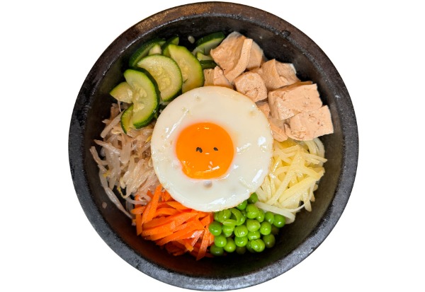 Bibimbap au tofu