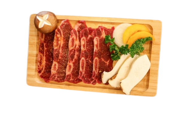 Plat de côtes de boeuf marinées à la sacuce soja 1Pers