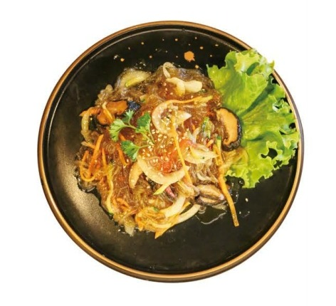 Vermicelles sauté avec légumes(Halal)