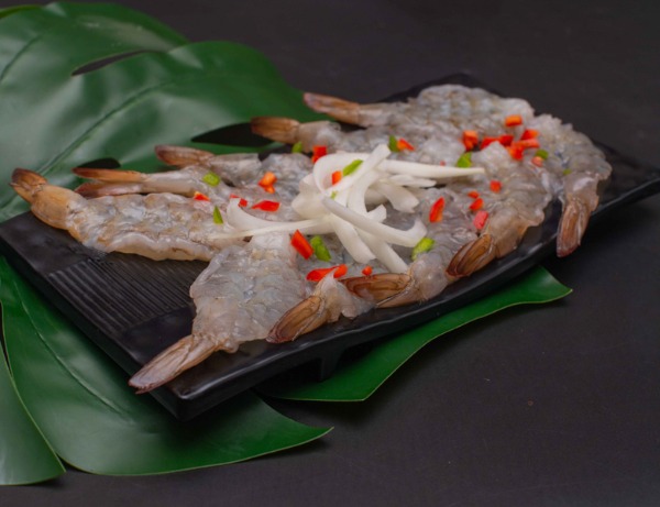 903 shrimps barbecue 烤虾 腌