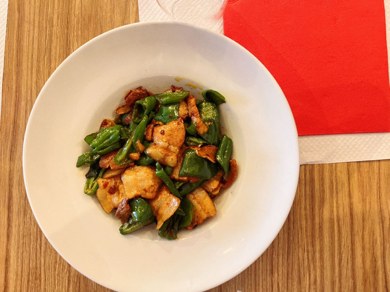Qing Jiao Chao Rou 青椒炒肉