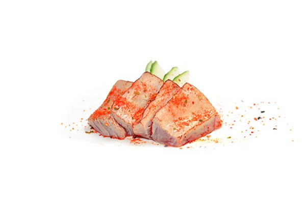 Sashimi Mi-cuit thon épicé