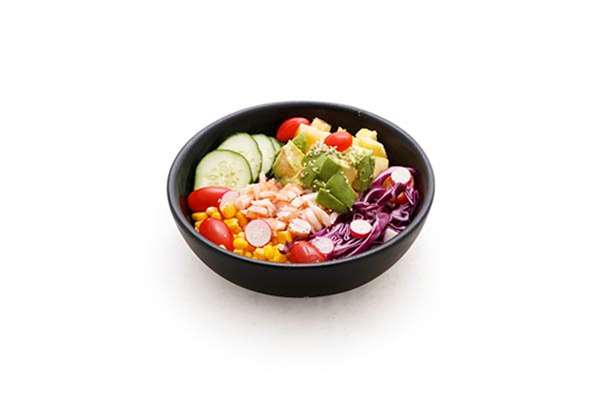 P4. Poke crevette (crevette cuites)