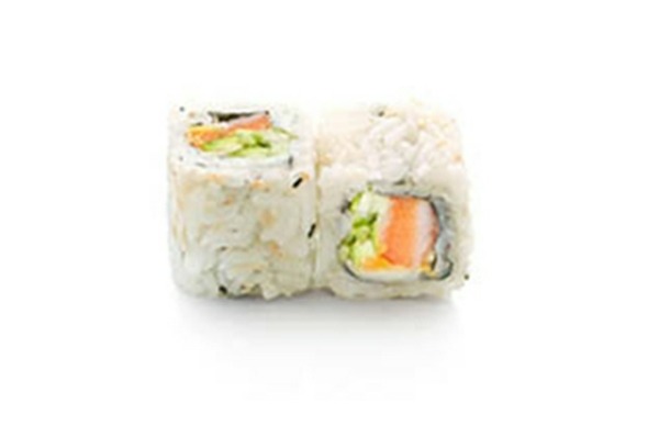 California Saumon spicy concombre tobiko