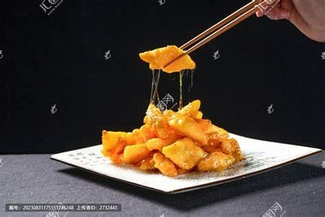 342. Frutta fritta caramellata