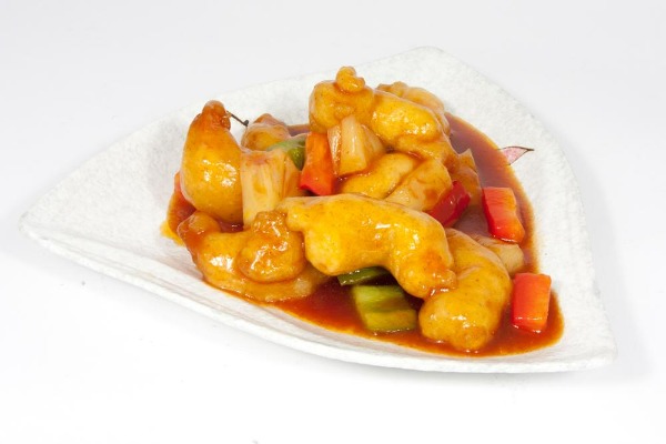 99. Gamberi in salsa agrodolce