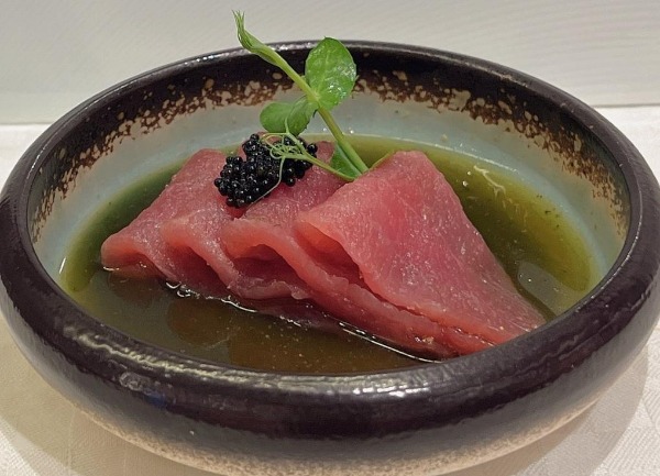 232. Carpaccio tonno classico
