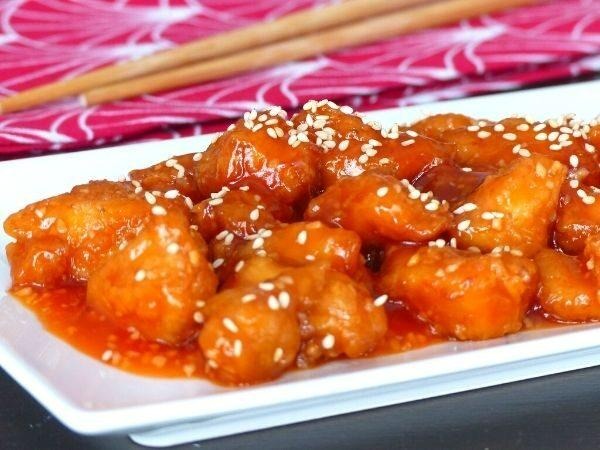 67. Pollo in salsa agrodolce