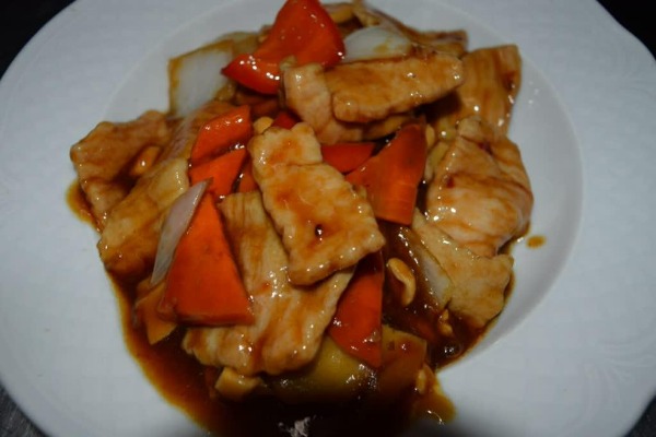 105. Maiale in salsa piccante