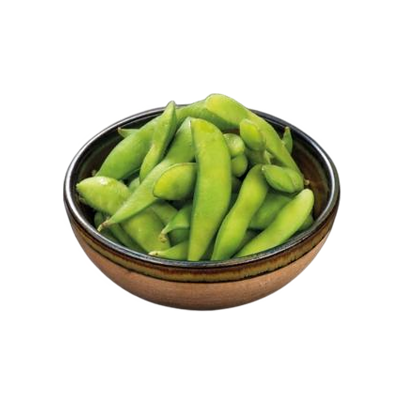 103. Edamame (Sojabohnen mit Meersalz)