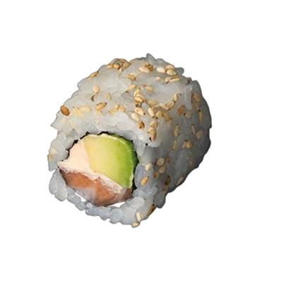 186. Uramaki Spicy Salmon Cheese Avocado 4Stk
