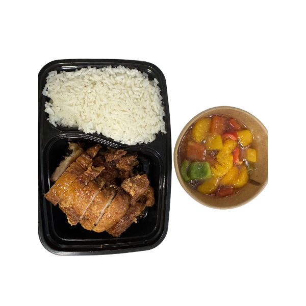 126. Knusprige Ente auf frischer Orange
