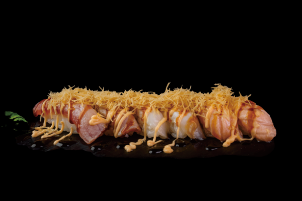 265. BBQ NIGIRI MISTO SPICY 6PZ
