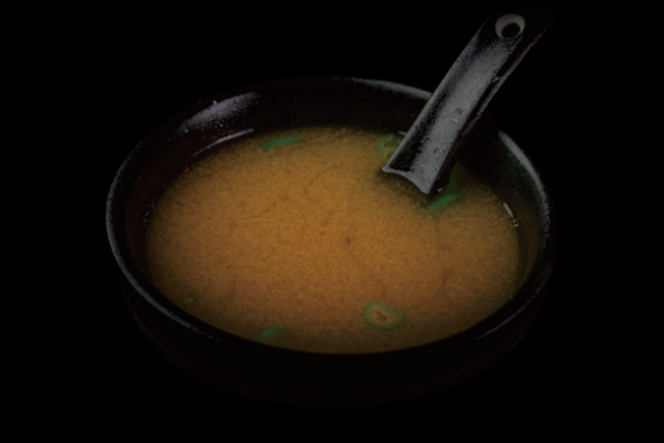 22. ZUPPA DI MISO CON TOFU E CIPOLLOTTI