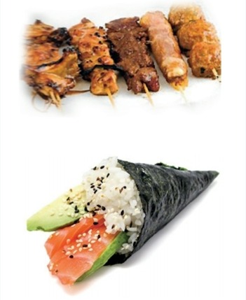Menu T Temaki Brochettes