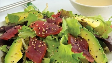 613 Grabde salade mélangée au thon