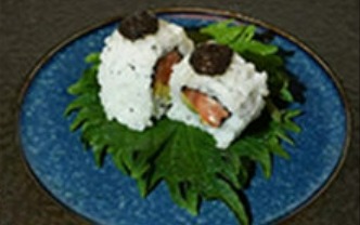 116. Uramaki sake truffle