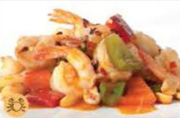 229. Gamberi in salsa piccante